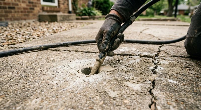 Concrete Patio Raising in San Antonio, TX
