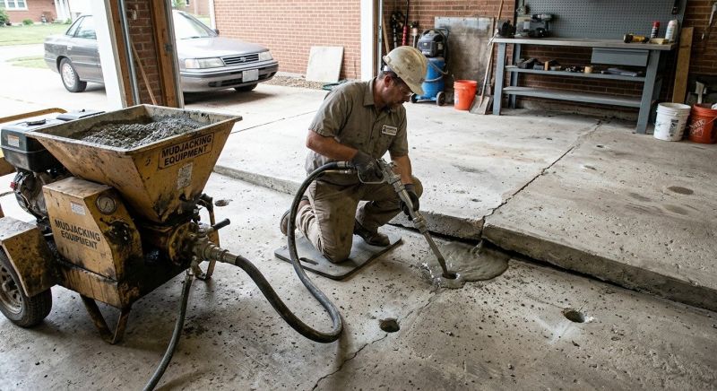Mudjacking in Des Moines, IA