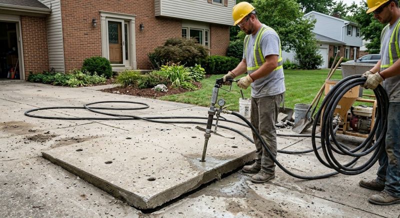 Slab Leveling in Columbus, OH