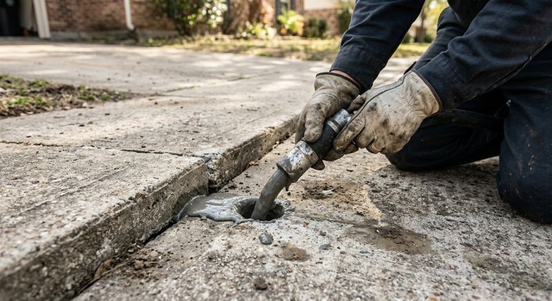 Sunken Driveway Lifting in Miami Dade County, FL