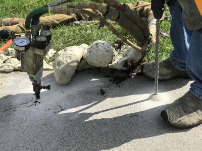 Sunken Patio Repair in San Antonio, TX