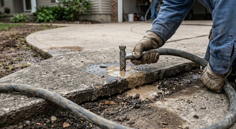 Sunken Slab Repair in Denver, CO